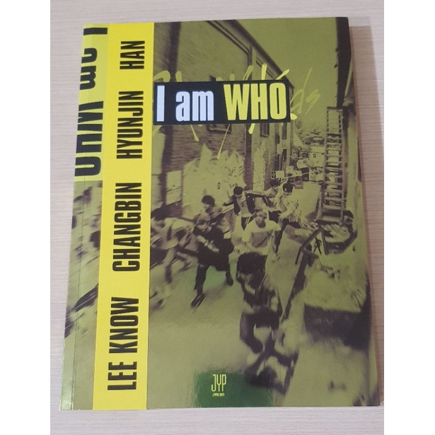 Stray kids I am Who album unsealed + lee know,seungmin,woojin pc