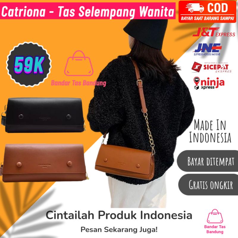 Catriona - Tas Selempang Wanita Tas Selempang wanita Waistbag Wanita Slingbag Wanita Waistbag Pria