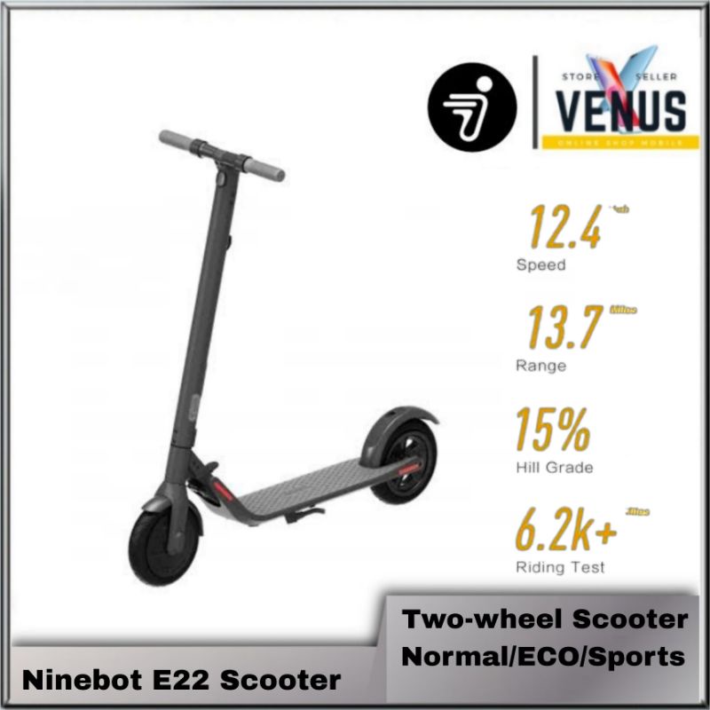 Segway Ninebot E22 KickScooter - Electric Scooter not ES2 ES4