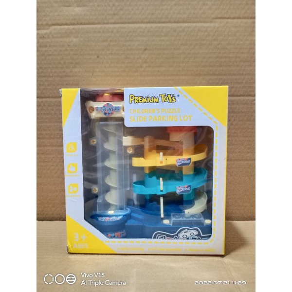 mainan slide parking lot mainan gedung parkir