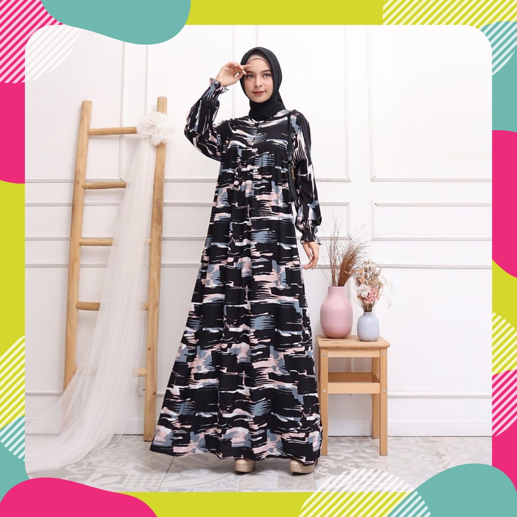 AMRO RAYON Daster Muslim / Gamis (DMR)