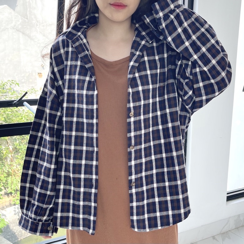 TARTAN FLANEL SHIRT KEMEJA KOTAK / devilknitwear devilknit_id-ALICE