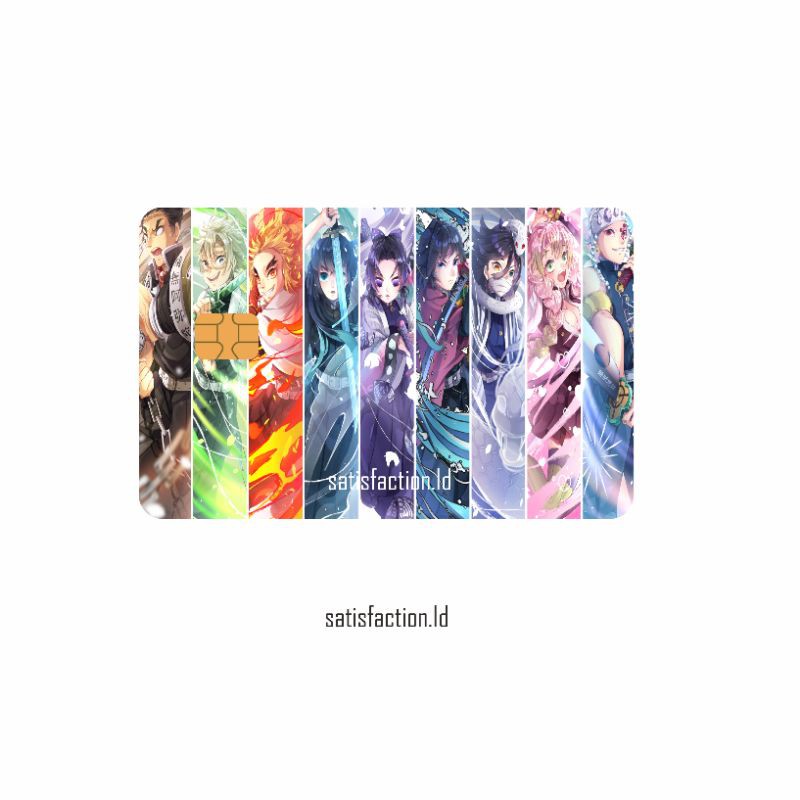 

Garskin/Stiker Kartu Atm Kimetsu No Yaiba (Hashira/Pilar Edition)