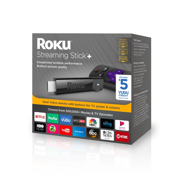 Roku Streaming Stick+ / Stick Plus 3810R