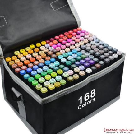 

Touch Art Marker 168 Color double headed marker set Multi Color Spidol