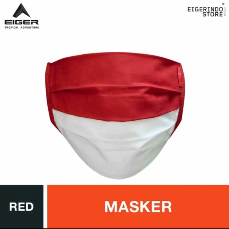 Masker Kain Merah Putih Original