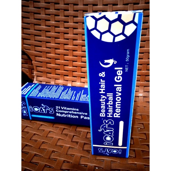 icats beauty hair &amp; hairball paste 50gr