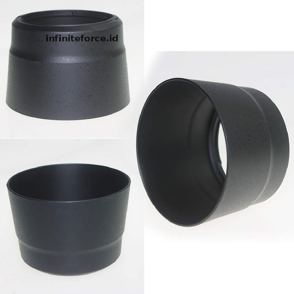 (Infiniteforce.Id) Hood Lensa Bayonet Pengganti Untuk Canon Ef-S 55-250mm F / 4-5.6 Is