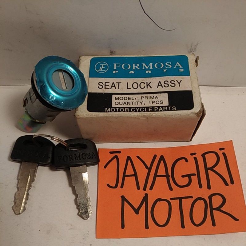 Kunci Jok Prima Formosa Sadel Key Set Lock Main Switch Motor Seat Assy Kontak KeySet Honda Komplit