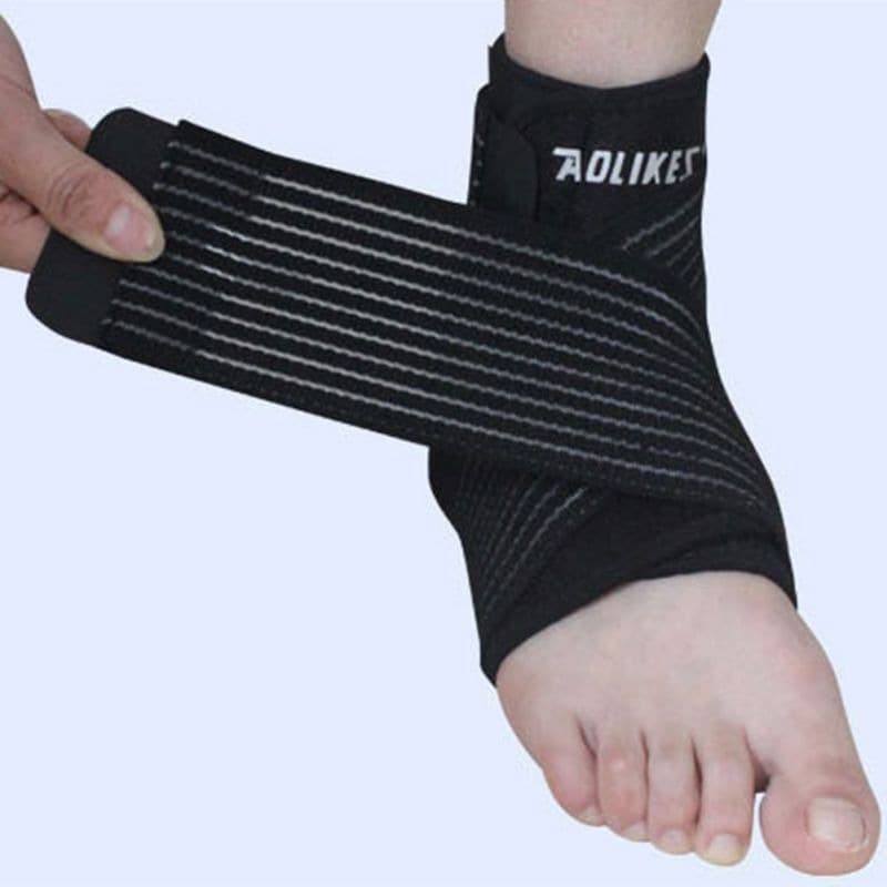AOLIKES Pelindung Engkel Tumit Ankle Support Sport Fitness Protection - 4846 - Black