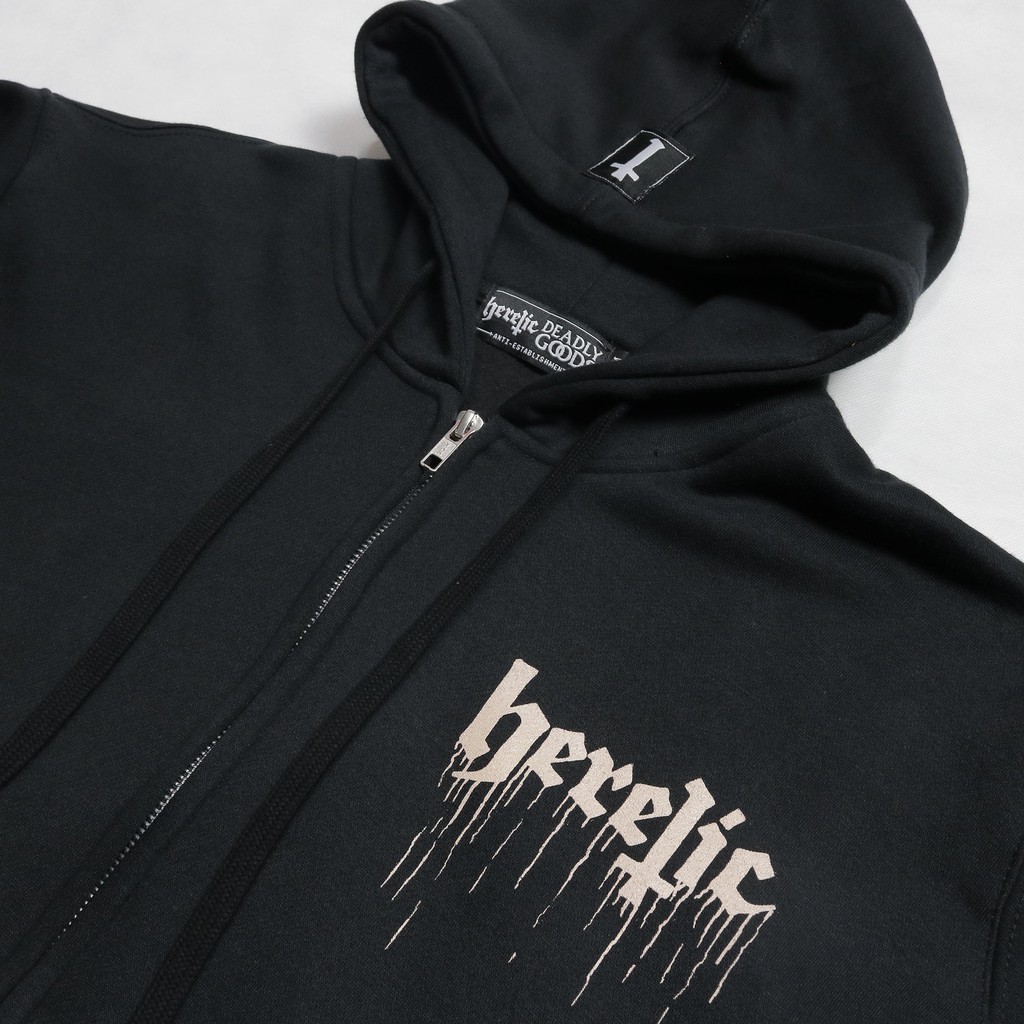 Heretic - Zip-up Zipper Hoodie - Wand