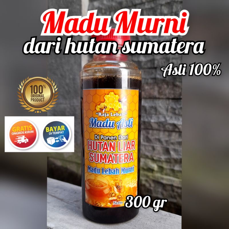 

Madu Murni Hutan Sumatera 100% asli 300 gram