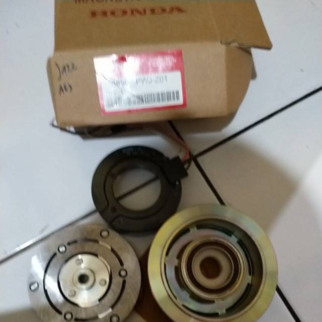 Puli pulley kompresor ac mobil jazz Maknet klet magnet magnit clutch city atau jazz lama japan