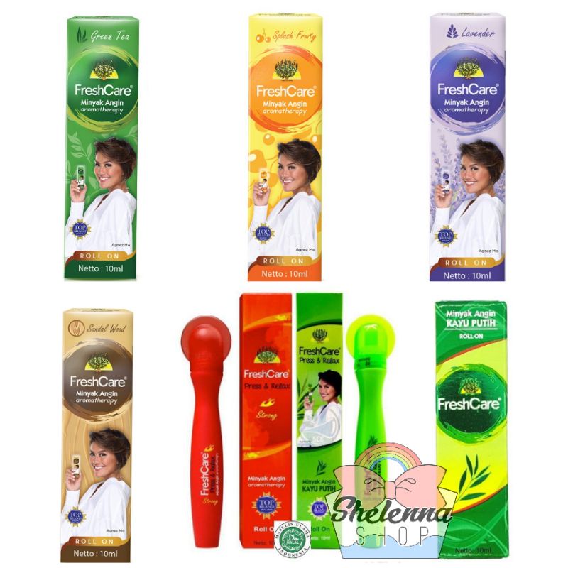 Fresh Care Minyak Angin Roll On Aromatherapy Freshcare Press Relax 10 ML Kerokan / Ngerok