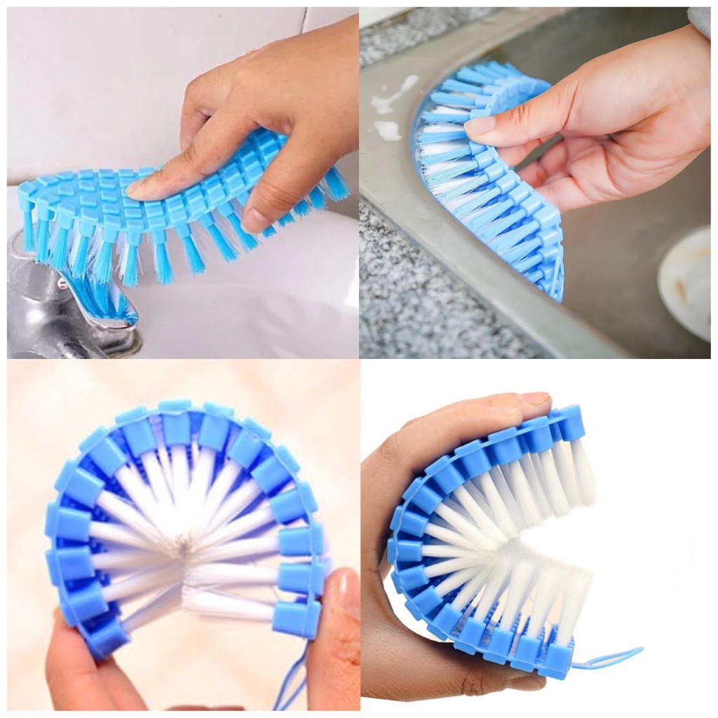 KUP - COD MURAH NEW SIKAT TOILET WC DAPUR SIKAT BAJU FLEXIBLE SIKAT LENTUR SERBAGUNA CLOSET BRUSH