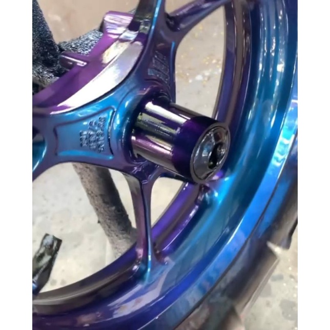 CAT BUNGLON 3 WARNA BLUE RED PURPLE 100ML #SCP