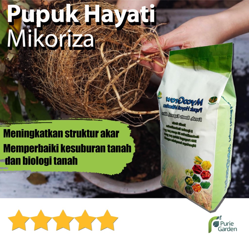PUPUK HAYATI MIKORIZA MYCOGROW 1 KG