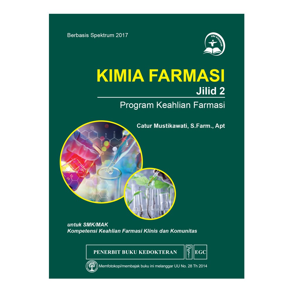 Cover Kimia Farmasi Jilid 2 Catur