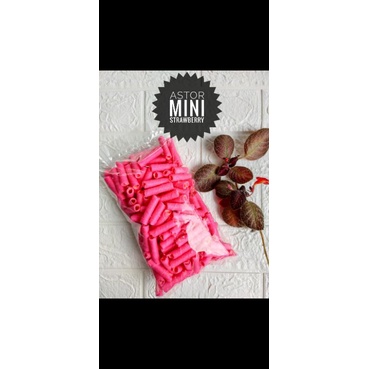 

CEMILAN SNACK ASTOR MINI STRAWBERRY kemasan 250gram