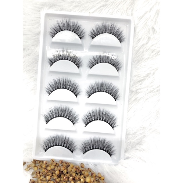 Bulu mata palsu natural bervolum bulumata premium  bulumata import falselashes bulumata artisan pake