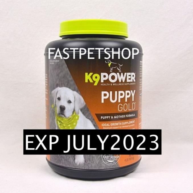 Susu Protein Anjing K9 Power Puppy Gold Formula 4lbs.