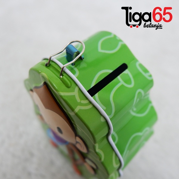 365 COIN BANK #40969 Celengan Gembok / Buka Tutup Karakter Fancy