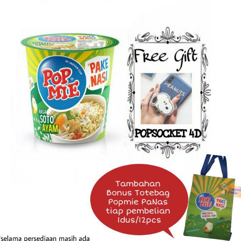 

Pasti Ready Ready Stock Pop Mie Panas (Pake Nasi) Rasa Soto Ayam Mie Instant Popmie Pakai Nasi