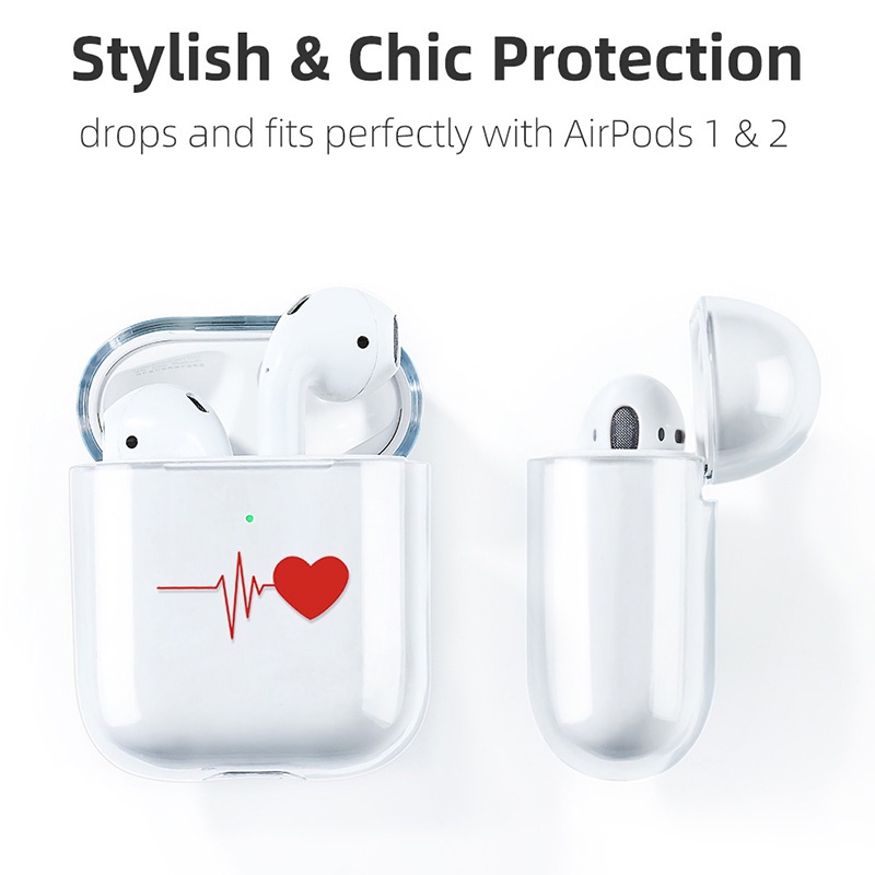 Case Motif Lukisan Perempuan Untuk AirPods 1 2