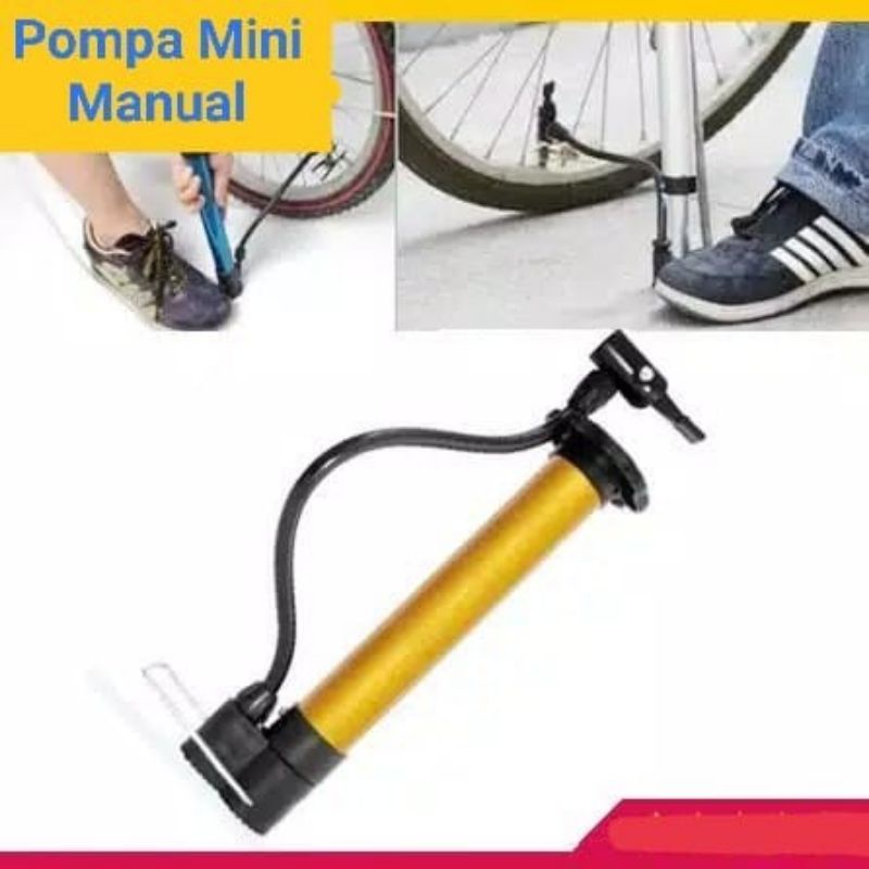 Pompa Ban Sepeda Motor Mini Angin Bola Balon Pump Pelampung Renang Air