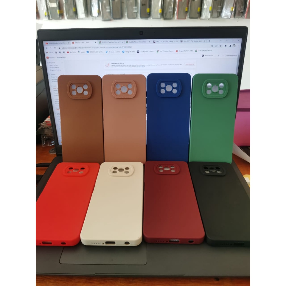 XIAOMI POCO X3 NFC SoftCase ProCamera Silicone Matte Edge