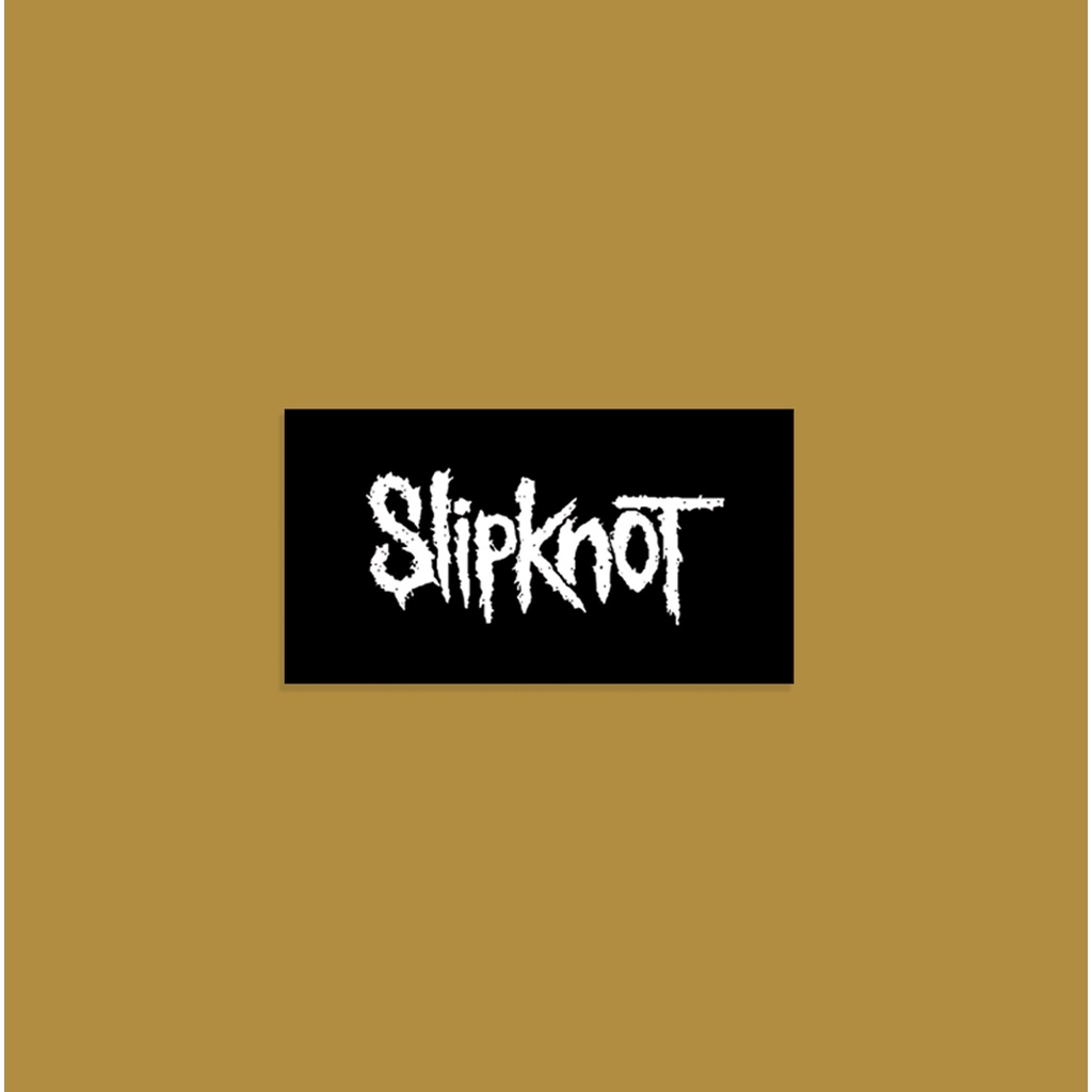 STIKER GRAFTAC - Slipknot - STIKER AESTHETIC LAPTOP, AKSESORIS HP, ANTI AIR, MOTIF,HELM.