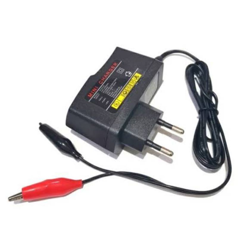 Adaptor Charger Aki Mini Tester Lampu Motor