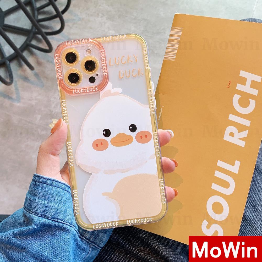 iPhone Case Silicone Soft Case Clear Case Square Edge Angel Eyes Camera Full Coverage Protection Shockproof Pink Yellow Cartoon Cute Style For iPhone 13 Pro Max iPhone 12 Pro Max iPhone 11 Pro Max iPhone 7 Plus iPhone XR XS MAX 7 7/8/S X/XS Pro Max Plus