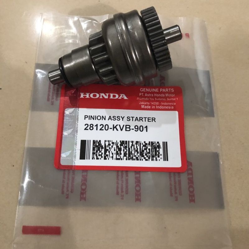 Gigi Stater Starter Pinion Granat Honda Vario Beat FI Scoopy Spacy KVB