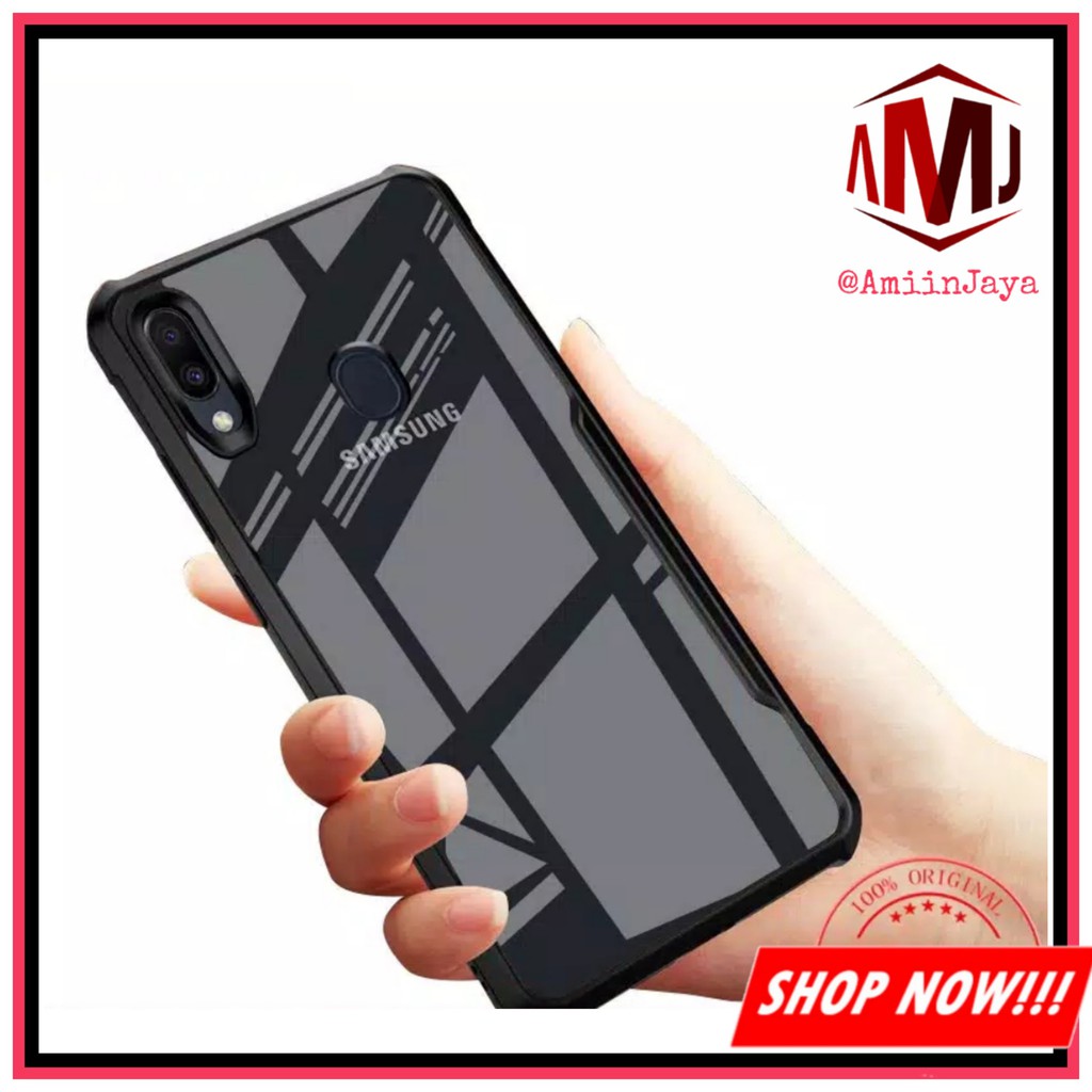 Case Samsung A20s Ipaky Shield Transparent Premium Hard Case