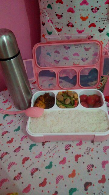 Lunch Box Yooyee Sekat 4 Sup