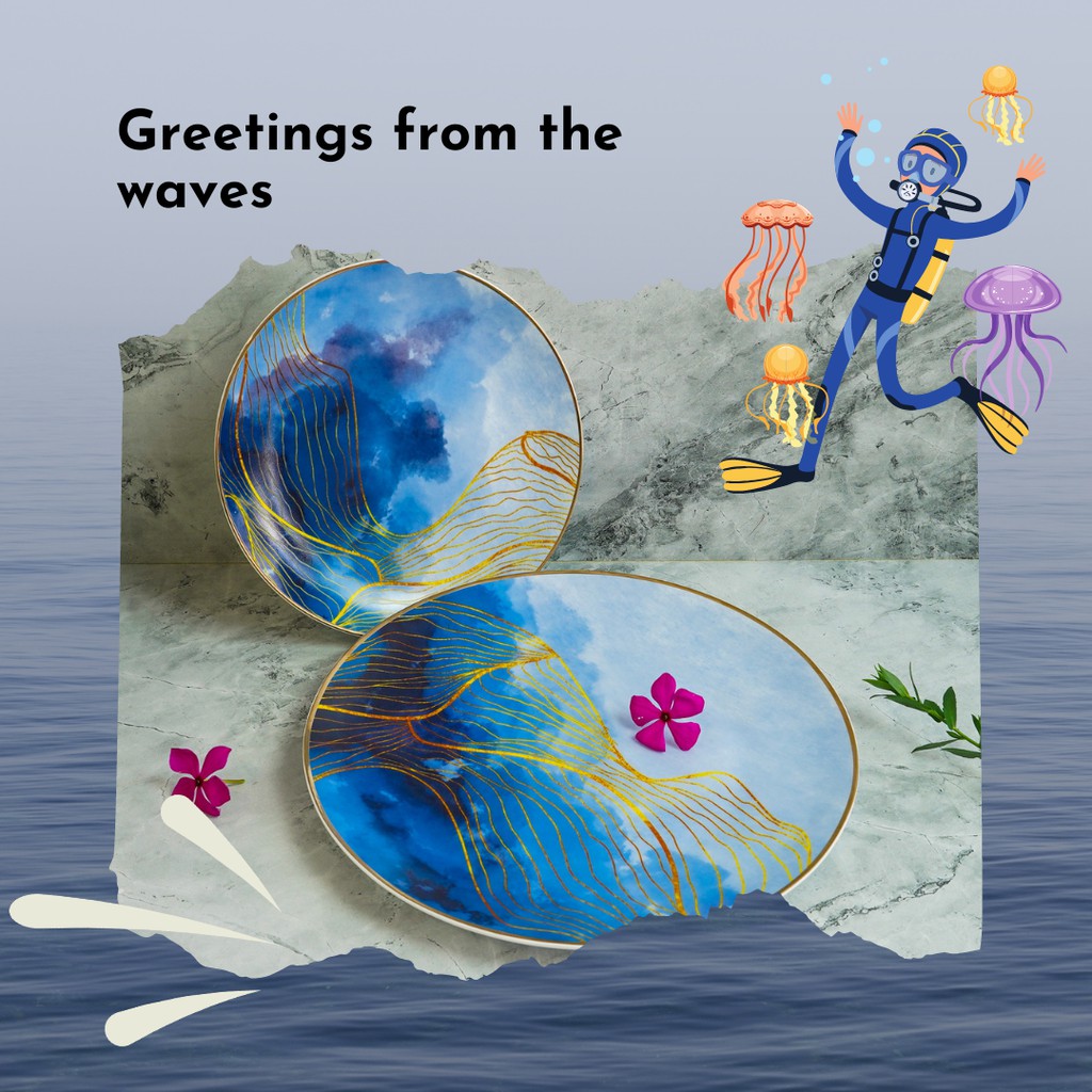 Piring Cantik Piring Makan Piring Keramik Piring Saji Piring Nordic L