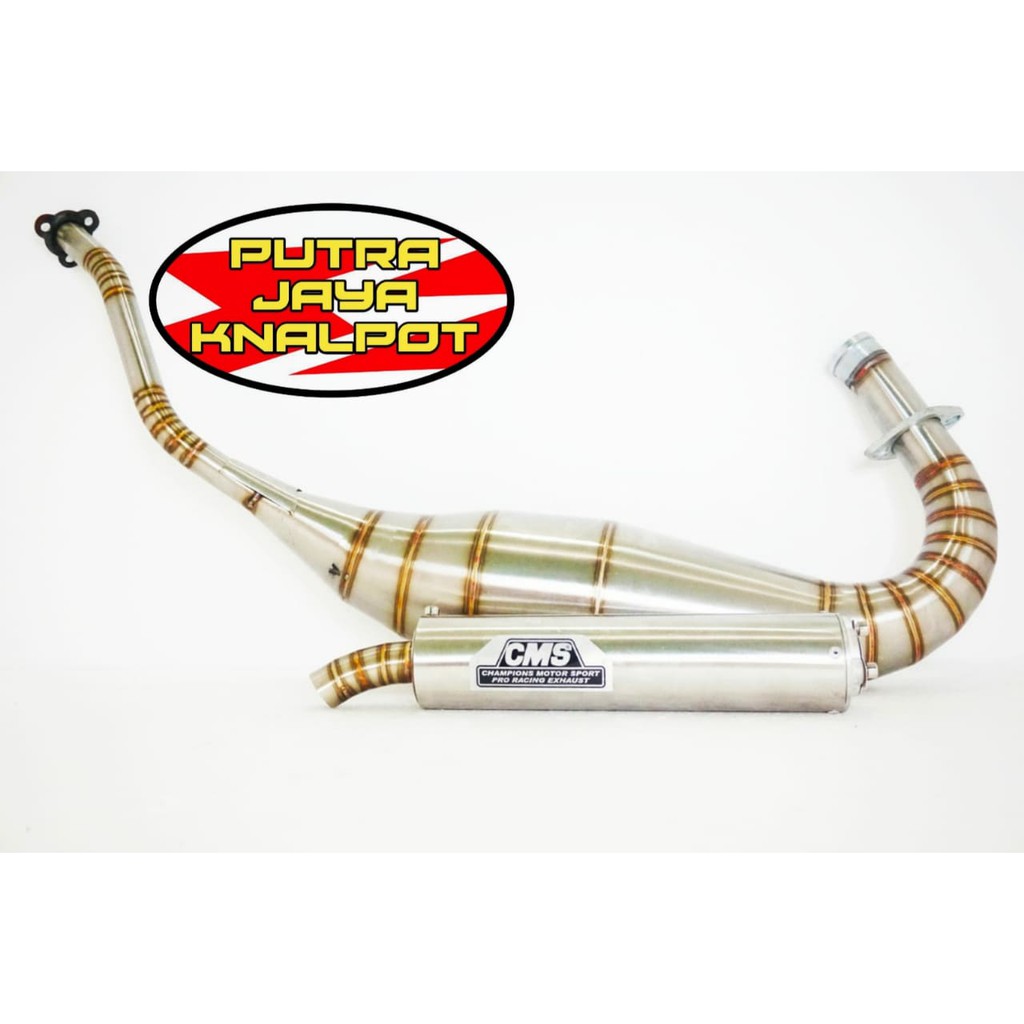 knalpot ninja R RR CMS MODEL COBRA Stainlies