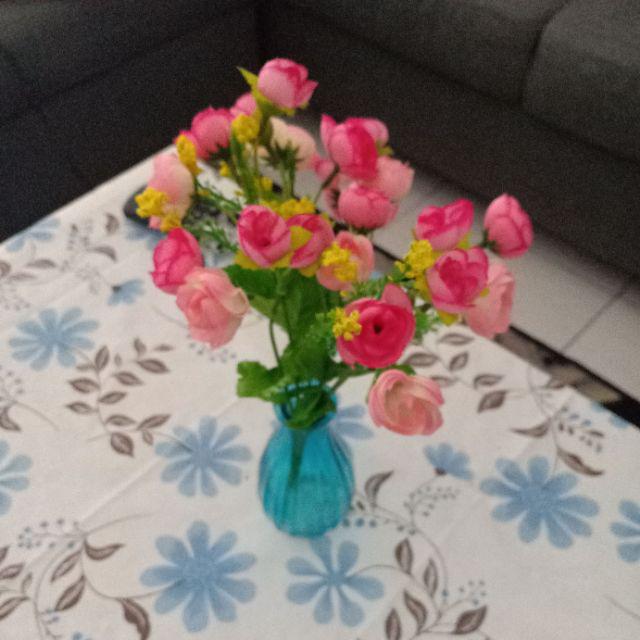 Bunga Plastik Kelereng Besar