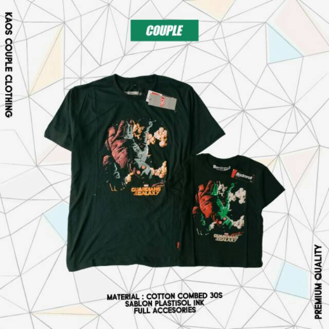 Kaos Couple Premium Anak dan Dewasa