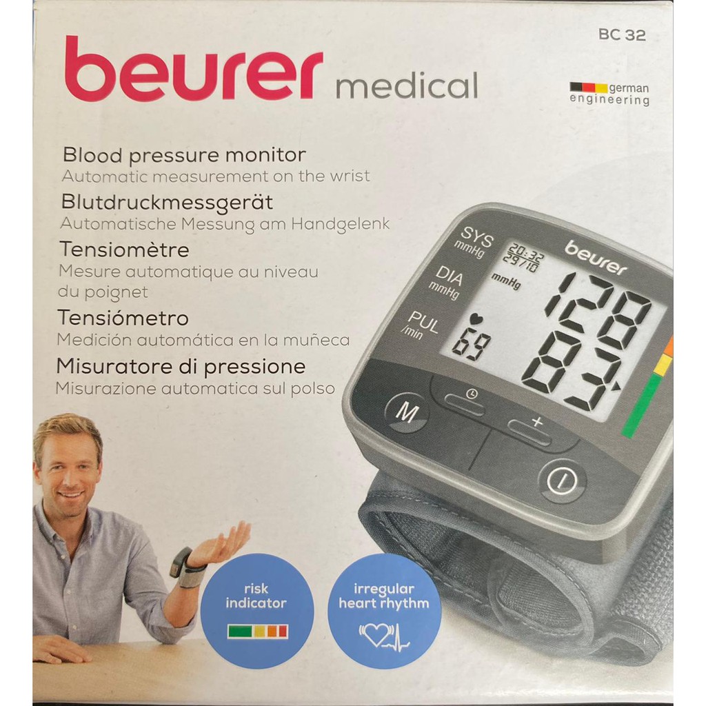 Beurer BC32 Tensimeter Digital Pergelangan Tangan BC 32