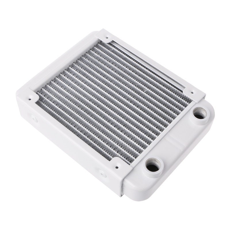 Bt Multiport G1/4Benang Radiator Aluminium 120mm Untuk Sistem Pendingin Air Komputer