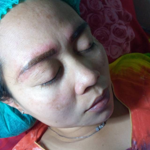 sulam alis dan brow henna