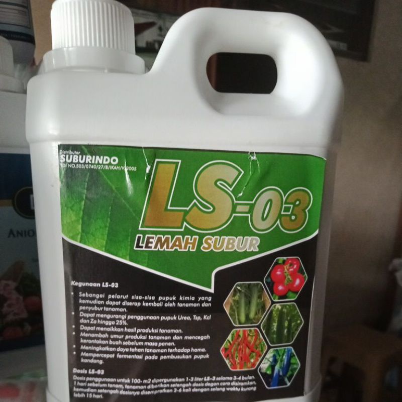 Penambah nafsu tanaman LS 03 Lemah Subur 1150 ml