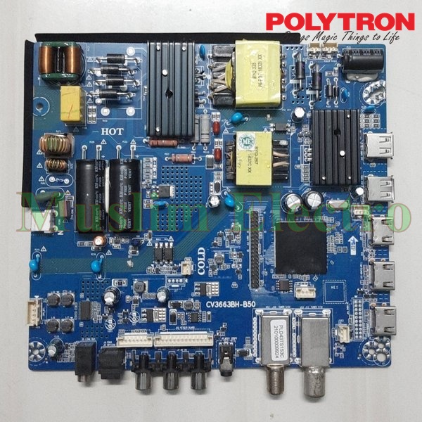 Mainboard TV LED Polytron PLD43TS153 43TS153
