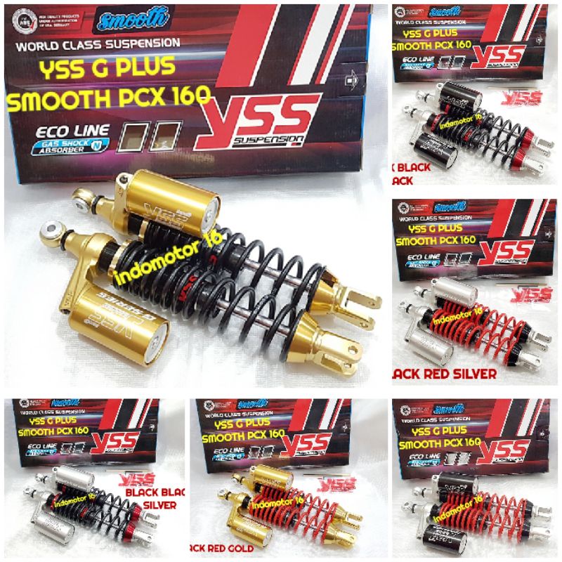 SHOCK YSS SMOOTH GTX G TX G-TX G PLUS SMOOTH GPLUS PCX 160 PCX160 365 mm DOUBLE KLIK SMOOTH YSS G PL