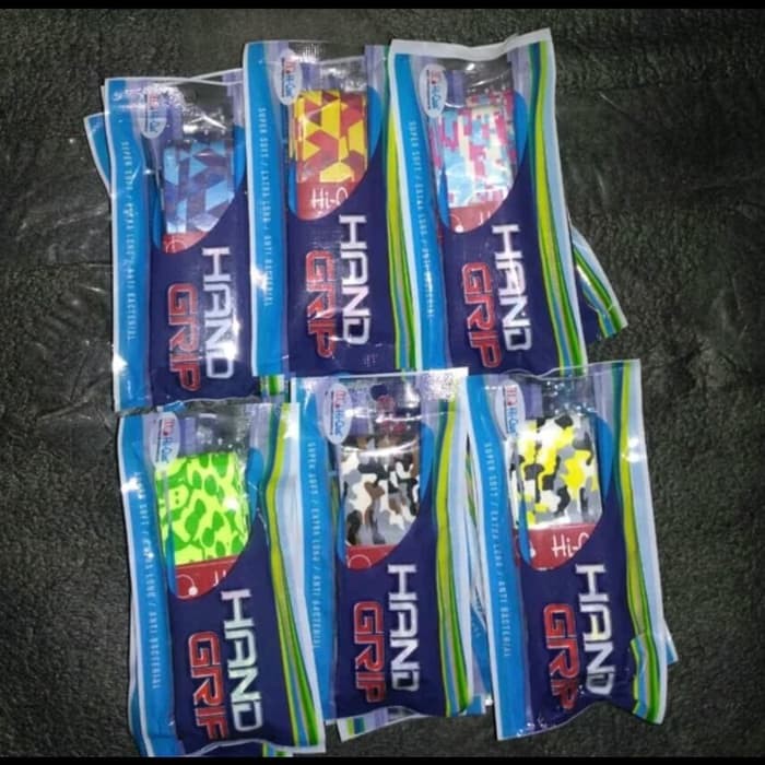 GRIP RAKET KARET TEBAL HiQUA ARMY ORIGINAL