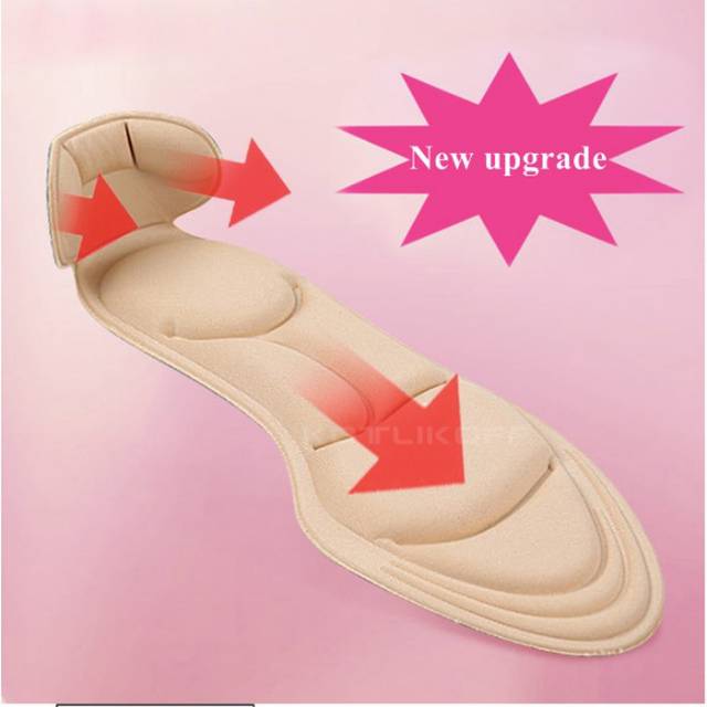 Mall 1 PASANG ANTI LECET - HIGH HEEL FULL INSOLE PAD / Bantalan Sol Sepatu Kebesaran