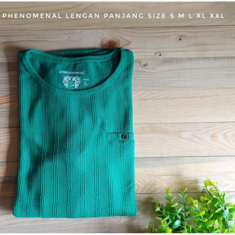 KAOS PHENOMENAL ORIGINAL SALUR T-SHIRT WANITA KAOS WANITA LENGAN PANJANG