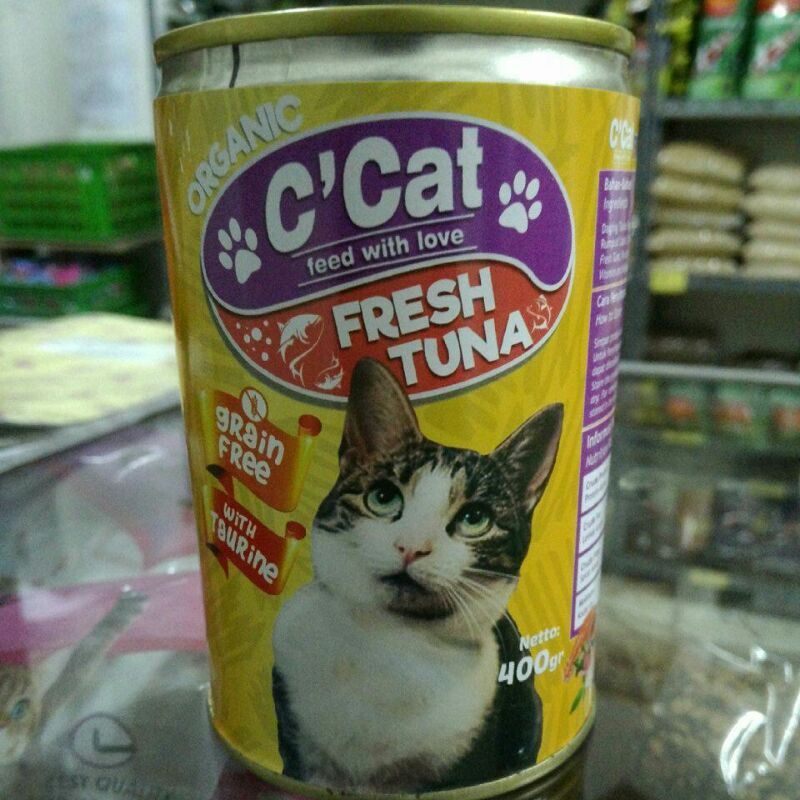 

C'CAT FRESH TUNA ORGANIC WEDFOOD